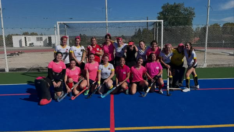 Belle journée de hockey sous le soleil !