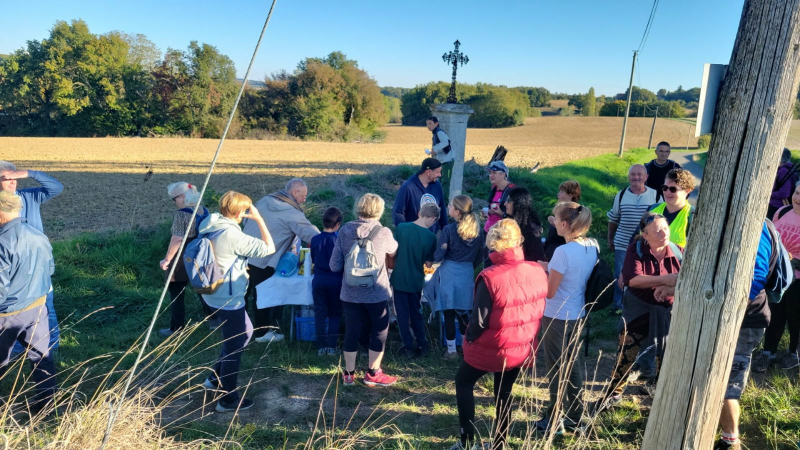 Une belle journée conviviale autour de la marche et du sanglier à Marambat