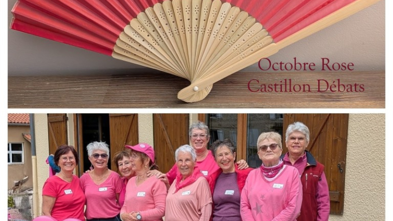 Les Pétanqueuses de Duran  ont participé à Octobre Rose