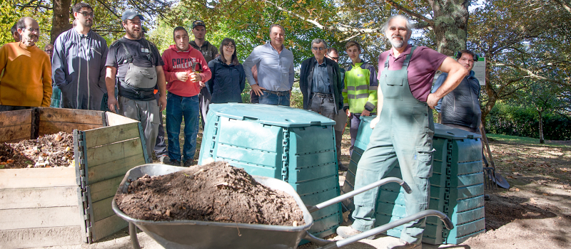 Le Sictom Ouest remplace les composteurs collectifs de Monguilhem
