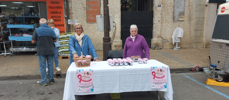 Octobre Rose : les confitures de l'ADMR ont remporté un grand succès !