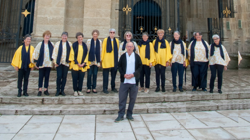 L'ensemble vocal "La cour des filles" en concert à Biran