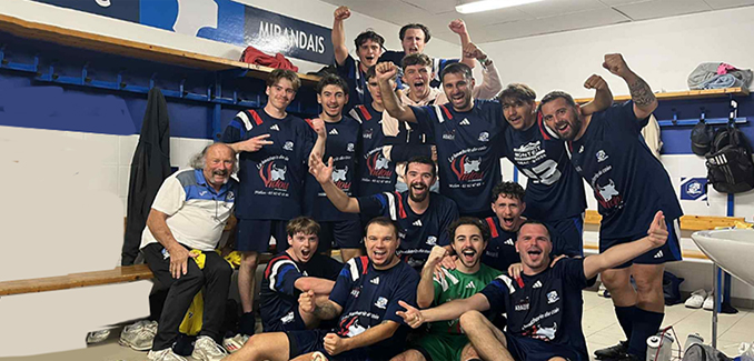FCM 2 la joie dans le vestiaire
