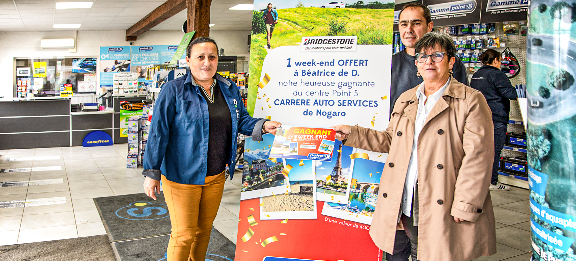 0 Béatrice Dussans Patrice Carrère garagistes et Béatrice De Diego gagnante 1bis 211025.jpg