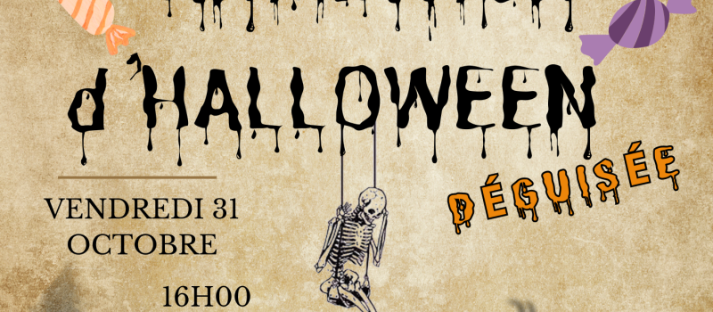 Animation d'halloween gratuite et familiale au musée Campanaire le 31 octobre