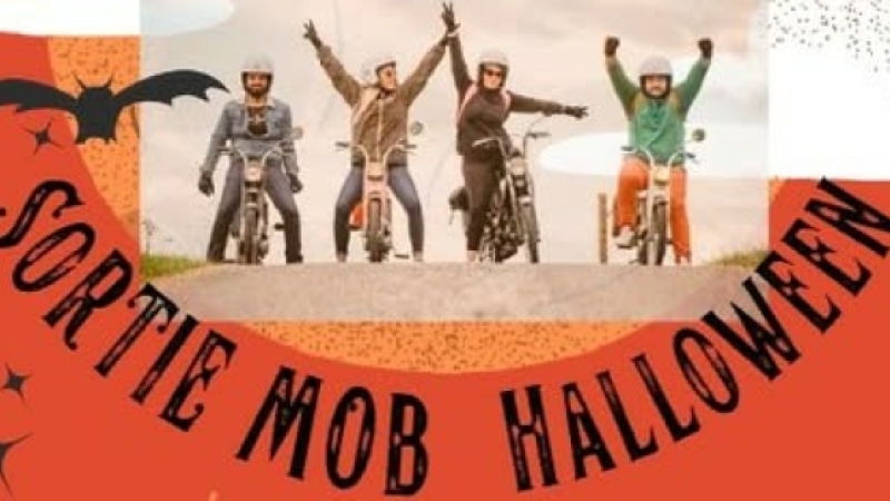 Balades à Mobylette Halloween !