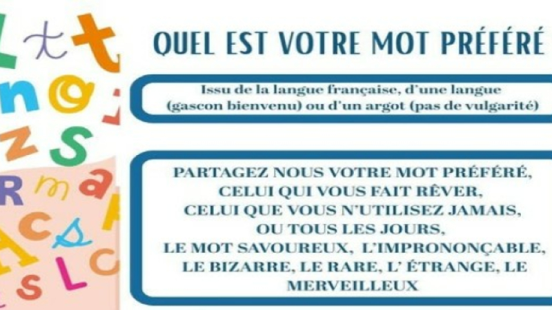 Ce n'est par fini ! Votre mot préféré de la langue française,