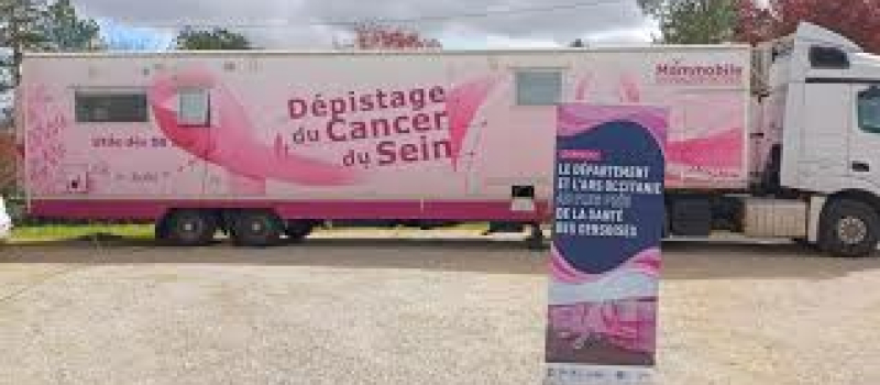 Le Mammobile fait étape à Mirande