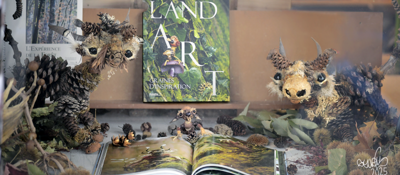 Sylvain Trabut sème la poésie avec Land Art – Graines d’inspiration