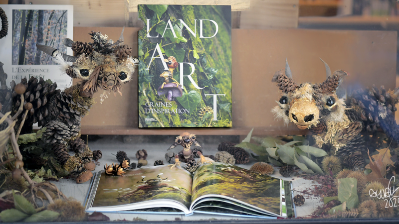 Sylvain Trabut sème la poésie avec Land Art – Graines d’inspiration