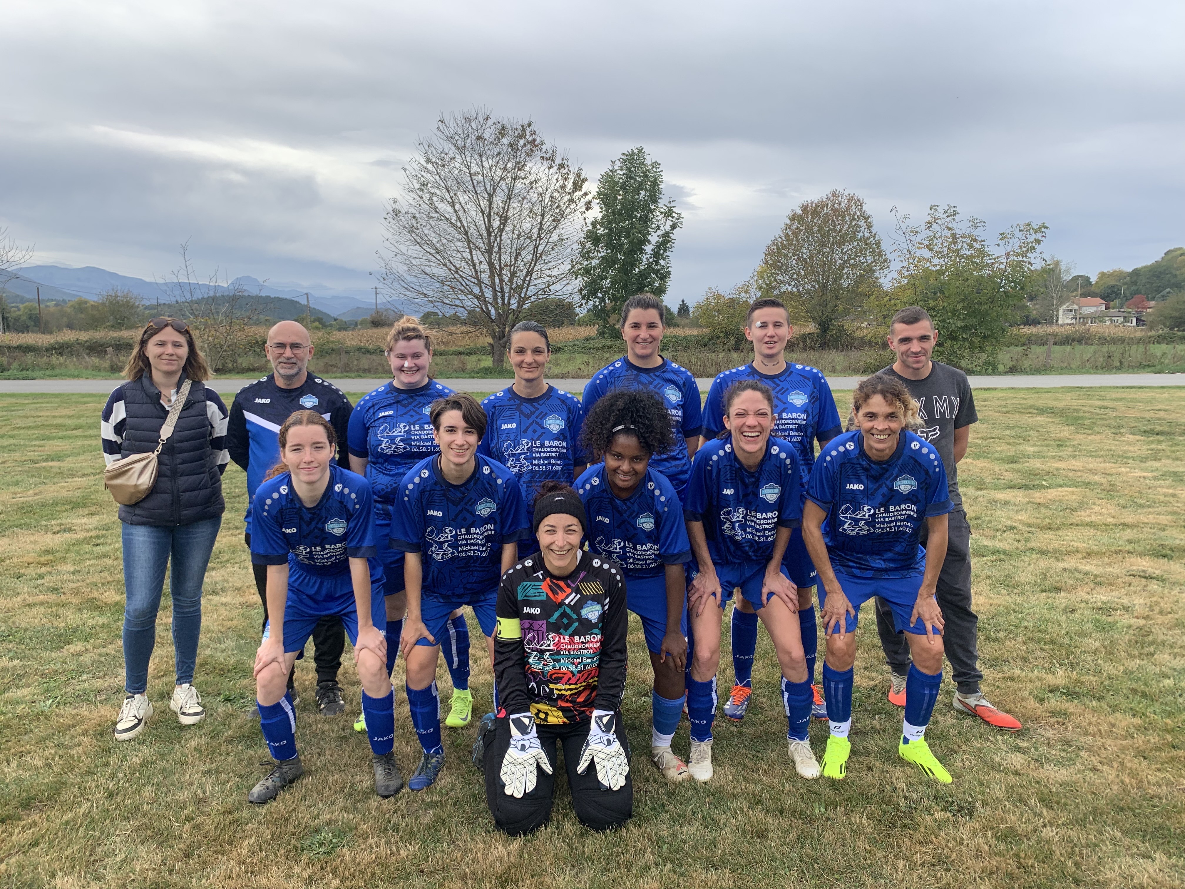 Une solidarité collective ont permis aux féminines riscloises du FCR de s'imposer à l'extérieur