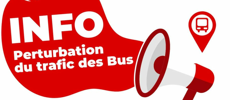 Perturbation sur la Ligne 2 de bus