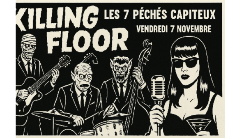 Killing Floor en concert gratuit aux Sept Péchés Capiteux