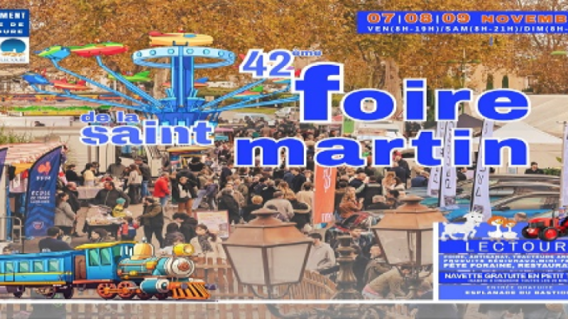 Foire de la Saint-Martin : programme