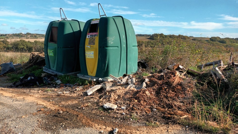 Dépôts de déchets  sauvages : stop aux incivilités !