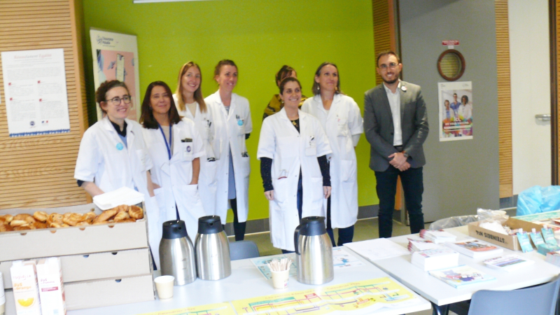 Arrivée des virus, l'hôpital d'Auch a mené une opération "information et prévention"