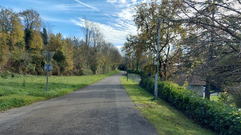 Travaux de sécurisation de l'ancienne route royale