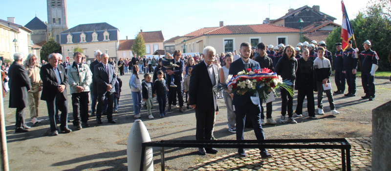 Commémoration de l'Armistice du 11 novembre 1918