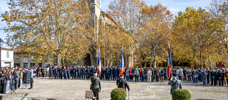 Nogaro: commémoration du 11 novembre 1918