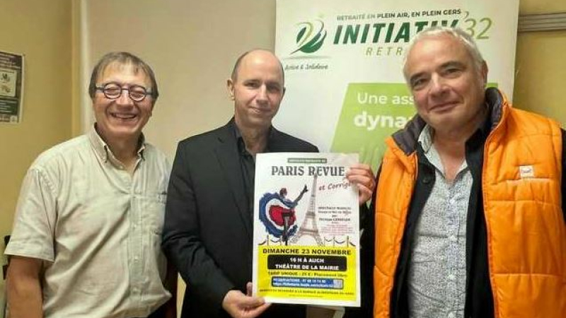 Spectacle musical « PARIS REVUE et Corrigé... ! », au théâtre d'Auch