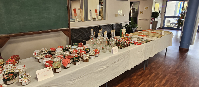 Hôpital : les résidents vous convient à leur marché de Noël !