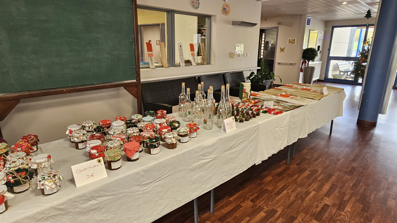 Hôpital : les résidents vous convient à leur marché de Noël !