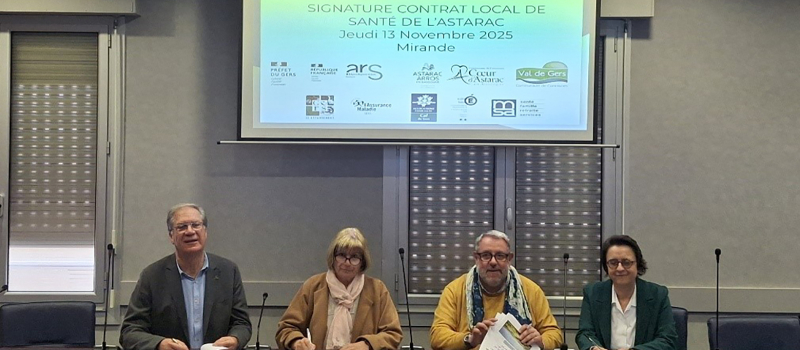 Le Contrat Local de Santé de l’Astarac est officiellement signé!