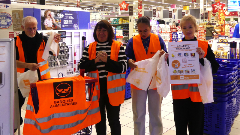 collecte d'automne de la banque alimentaire du Gers