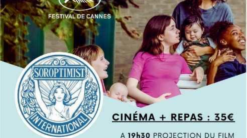Soirée ciné repas proposée par les Soroptimist