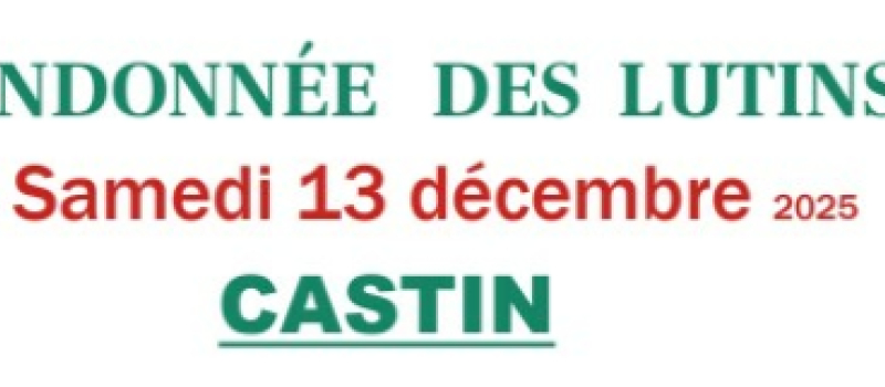 Les Lutins de décembre en randonnée nocturne