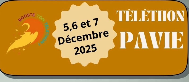 Telethon pavie- le week end au top