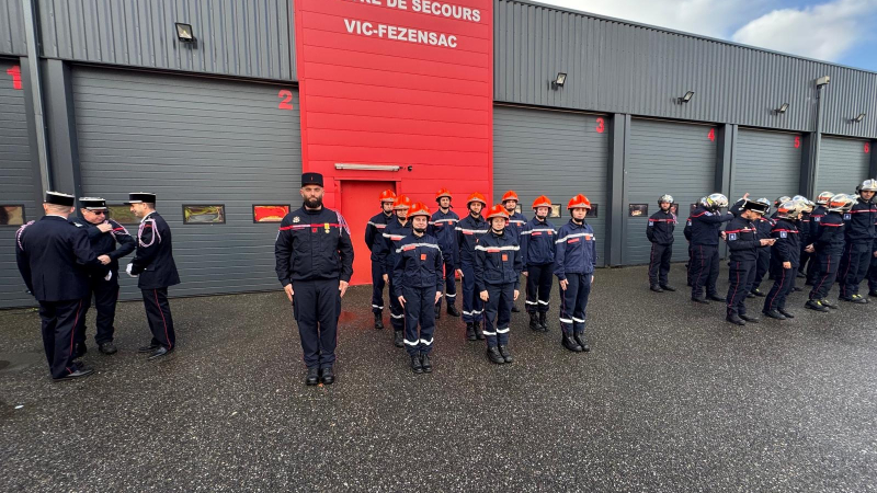 Les pompiers fêtent la Sainte Barbe