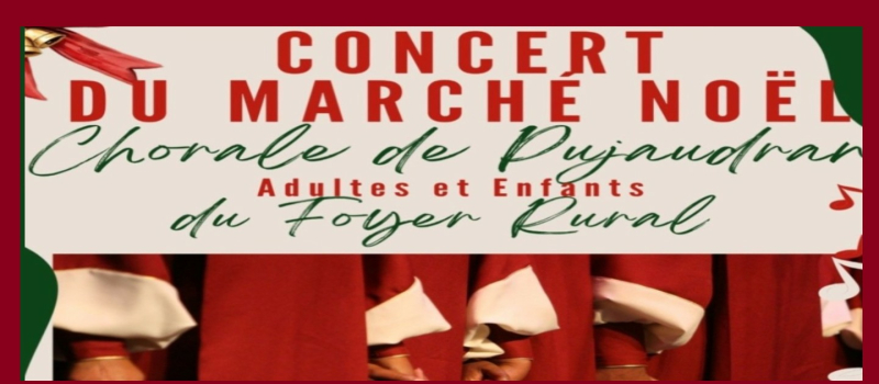 Un moment musical au Marché de Noël