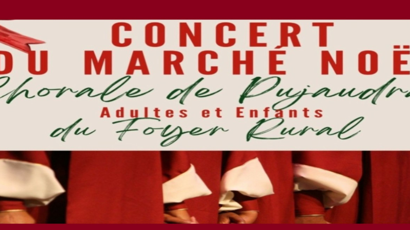 Un moment musical au Marché de Noël