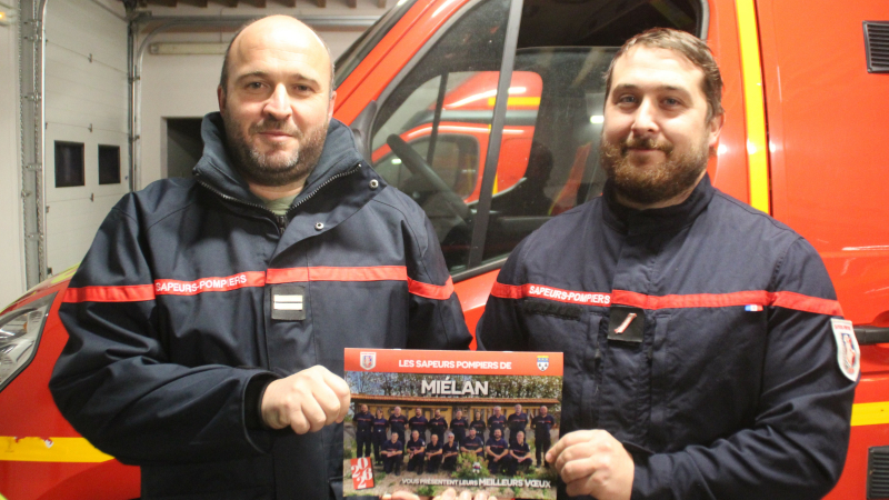 Le traditionnel calendrier des pompiers arrive