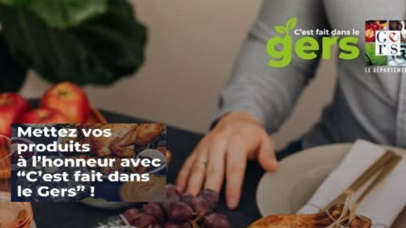 C’est fait dans le Gers !