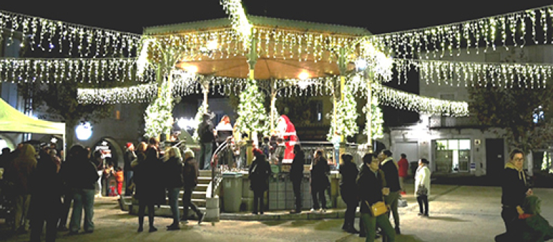 Lancement des illuminations de Noël