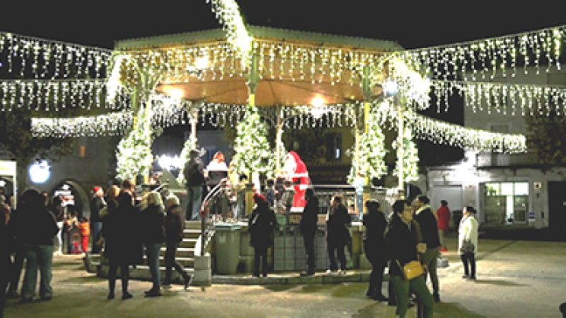 Lancement des illuminations de Noël