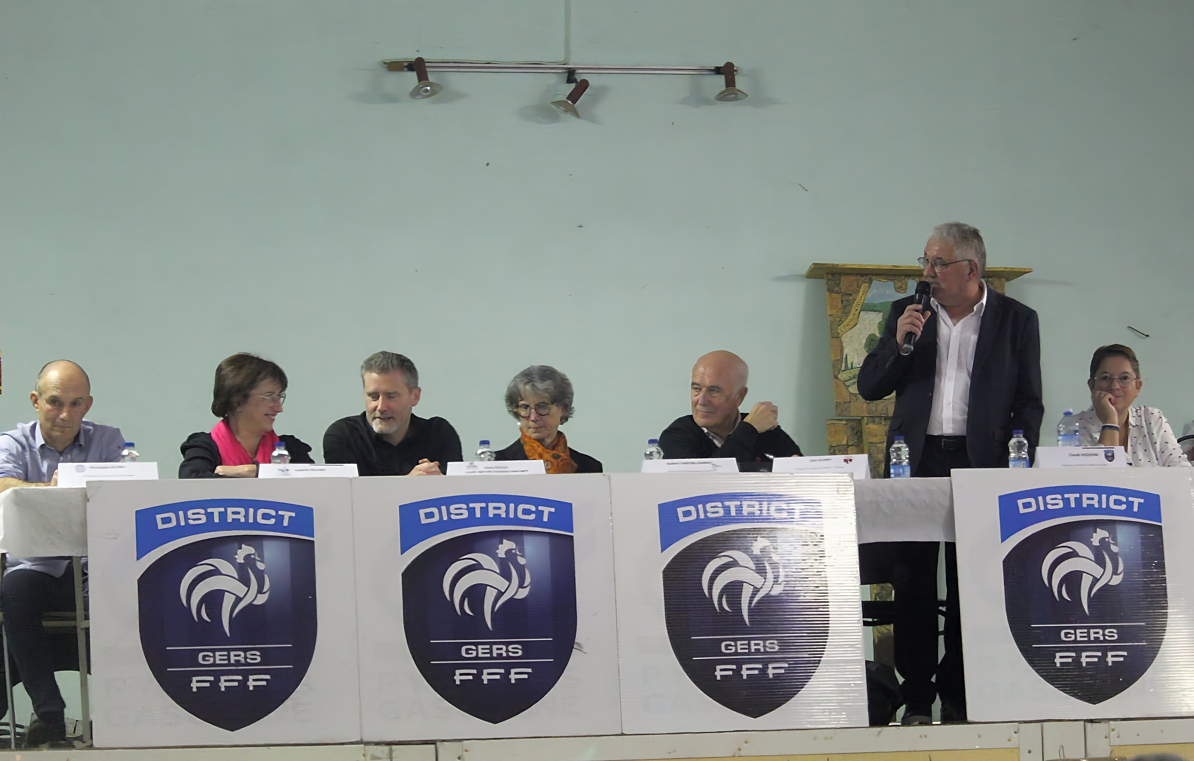 Belle représentation du village et du club à l’AG du District