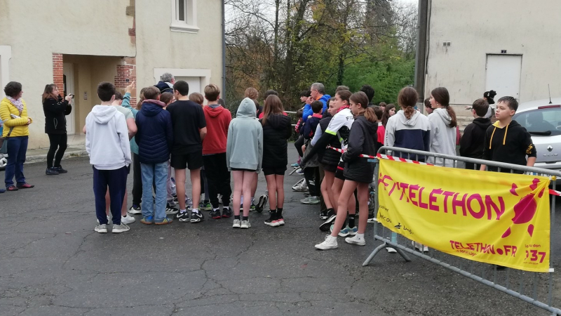 Les scolaires pour le Téléthon
