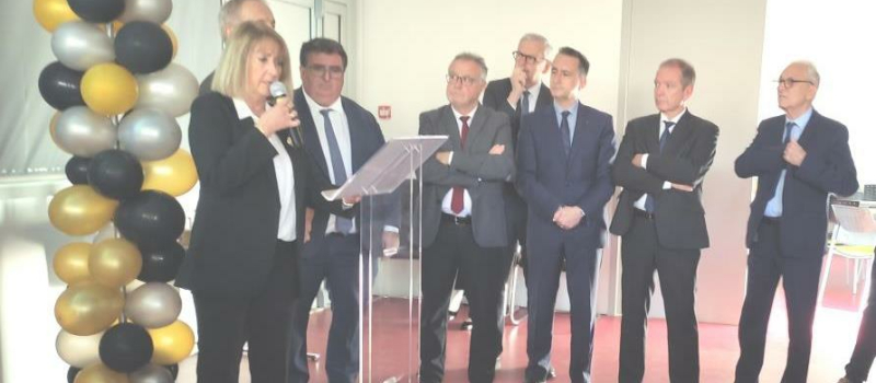 Dominant la vallée du Gers  depuis 50 ans le tripode de l'Hopital dAuch a fêté  cérémonieusement son demi siècle au service des Gersois