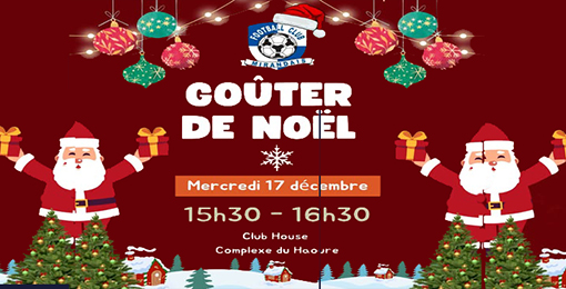FCM Gouter noel