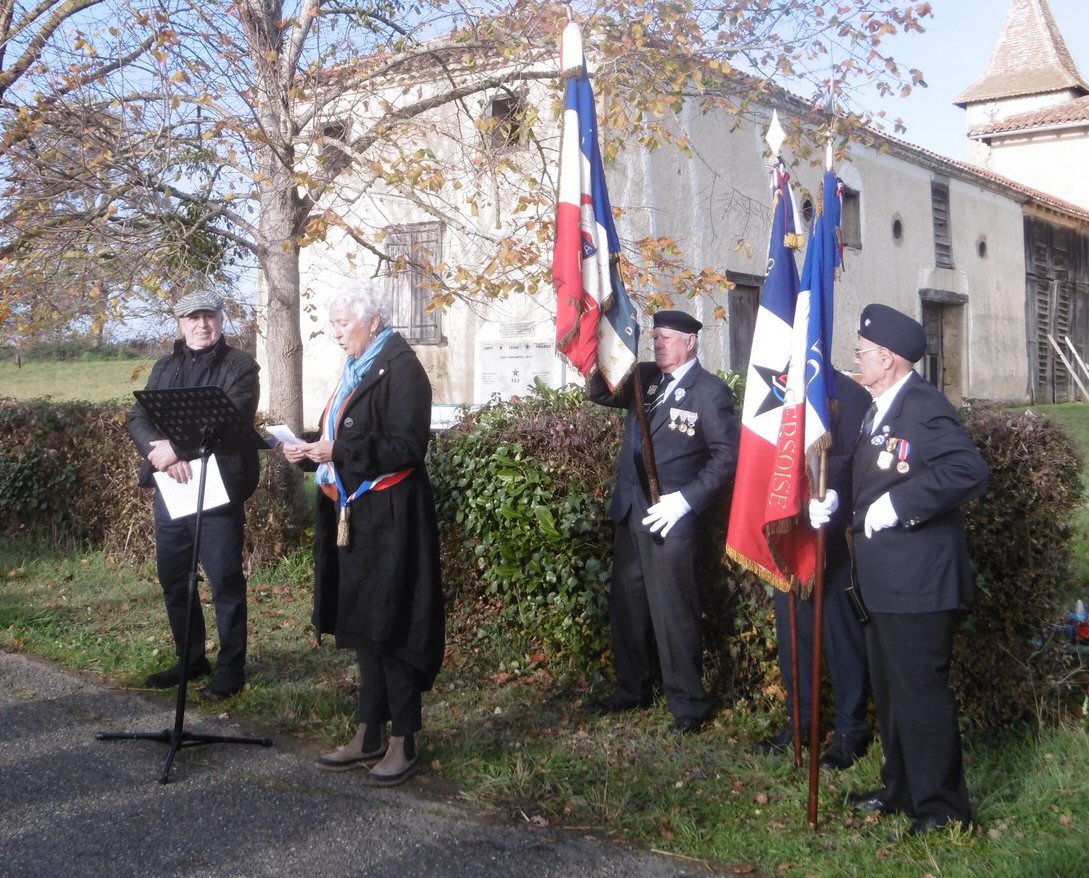 Accueil par Mme le Maire