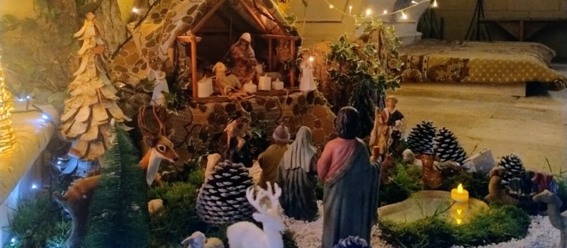 Venez découvrir la crèche de Bezolles !