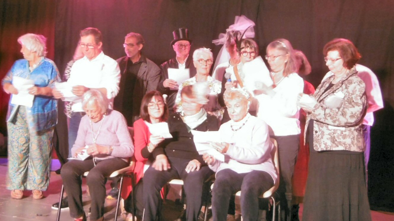 Quand les anciens montent sur les planches
