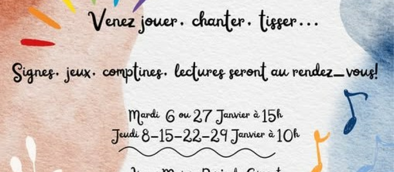 Ateliers parents–enfants (0-3 ans)