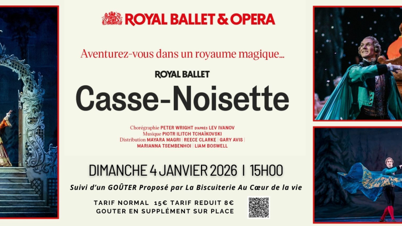 Casse-Noisette au Ciné Astarac : Ballet magique, douceurs bio et enchantement festif le 4 janvier 2026