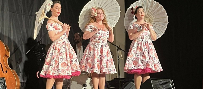La troupe "Les Mademoiselles"
