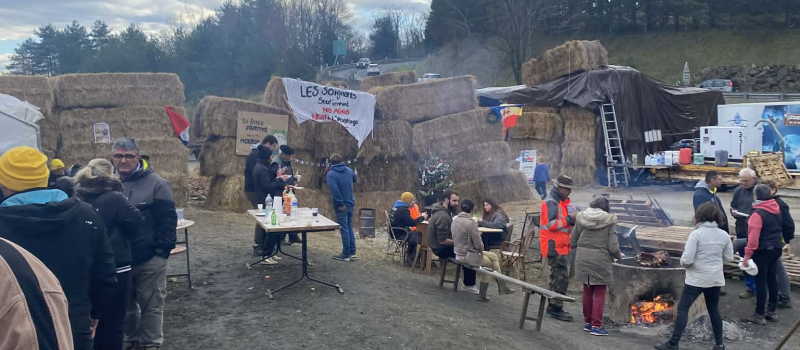 Manifestation agricole dans le Gers : point de situation mardi 6 janvier 2026 à 6 h 15