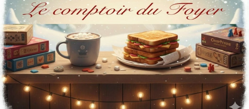 Soirée chaleureuse et conviviale au foyer